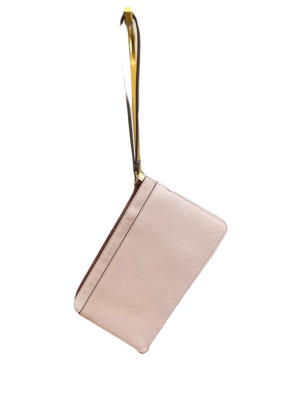 Kate Spade Lucy L Zip Saffiano Leather Wristlet in Lilac Moon Multi EUC - Picture 4 of 13
